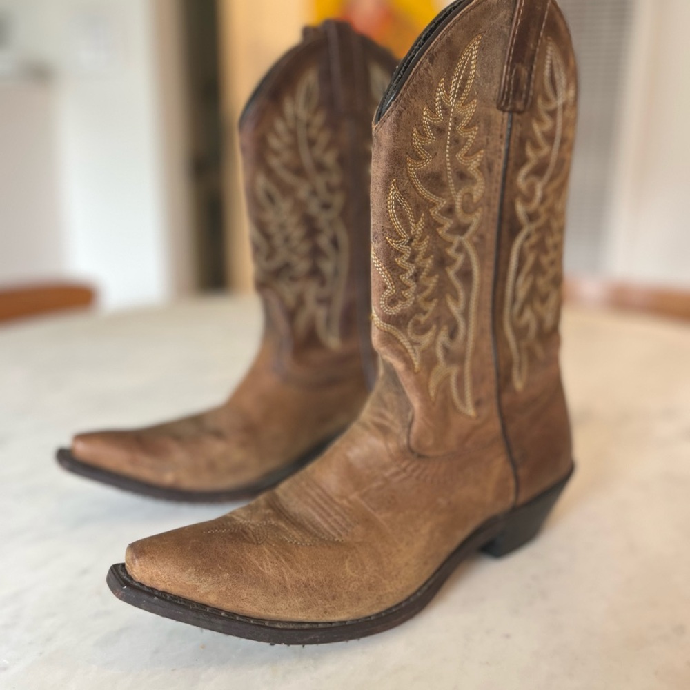 Laredo Women’s Brown Western Cowboy Boots